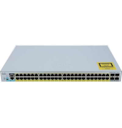SWITCH CISCO 2960-L 48-Ports Gigabit (4) 1G SFP POE+ w/ Rkmnts - Refurbished SWITCH CISCO 2960-L 48-Ports Gigabit (4) 1G SFP POE+ w/ Rkmnts - Refurbished