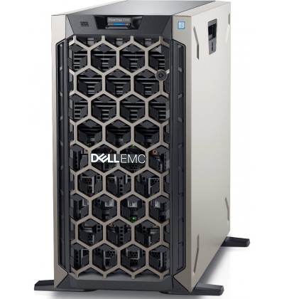 Dell PowerEdge T340 (8xLFF) Xeon E-2124 (4-Cores)/16GB/H330/2x495W Dell PowerEdge T340 (8xLFF) Xeon E-2124 (4-Cores)/16GB/H330/2x495W
