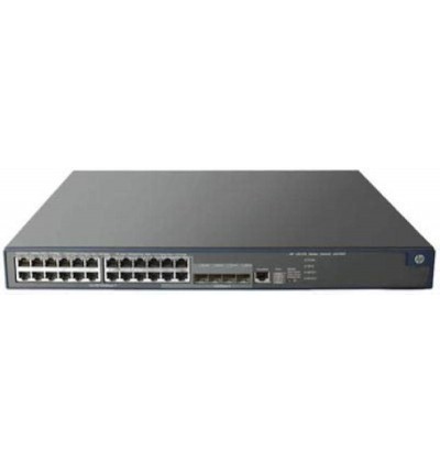 SWITCH HP A5120 SERIES 24-Ports Gigabit (4) 1G SFP POE+ /w LSPM1CX2P (P/N: JD360B) w/ Rkmnts - Refurbished SWITCH HP A5120 SERIES 24-Ports Gigabit (4) 1G SFP POE+ /w LSPM1CX2P (P/N: JD360B) w/ Rkmnts - Refurbished