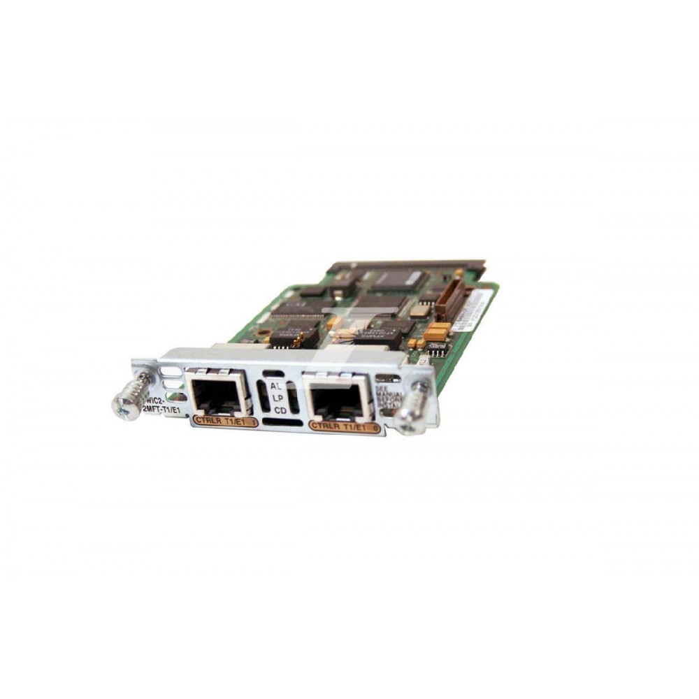 Cisco VWIC2-2MFT-T1/E1 Multiflex Trunk Voice WAN Interface Card