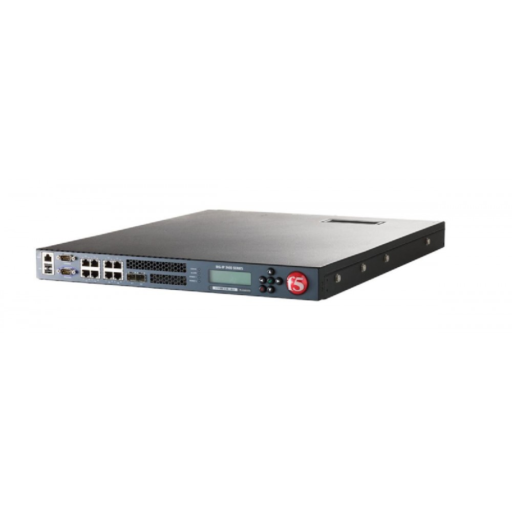 SWITCH F5 NETWORKS BIG IP 3600 8-Ports Gigabit (2) 1G SFP 2X PSU w/ Rkmnts