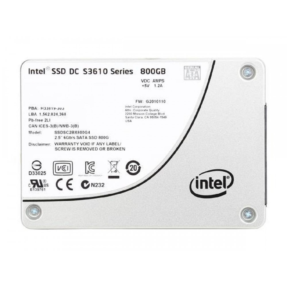 SSD INTEL DC S3610 800GB SATA 2.5