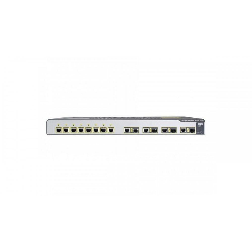 SWITCH CISCO WS-CE500G-12TC 12-Ports Gigabit (4) 1G SFP w/ Rkmnts