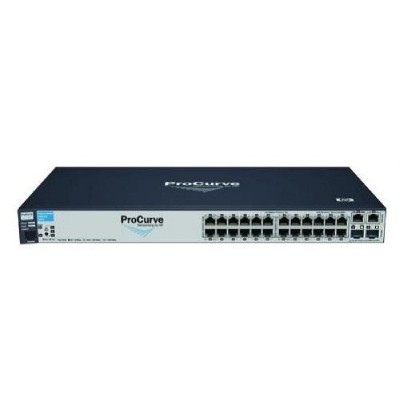 SWITCH HP ProCurve 2610-24 24-Ports 10/100 (2) 1G SFP w/ Rkmnts - Refurbished SWITCH HP ProCurve 2610-24 24-Ports 10/100 (2) 1G SFP w/ Rkmnts - Refurbished