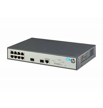SWITCH HP OfficeConnect 1920-8G 8-Ports Gigabit (2) 1G SFP w/ Rkmnts - Refurbished