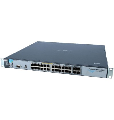 SWITCH HP ProCurve 3500yl 24-Ports Gigabit (4) 1G SFP POE w/ Rkmnts - Refurbished SWITCH HP ProCurve 3500yl 24-Ports Gigabit (4) 1G SFP POE w/ Rkmnts - Refurbished