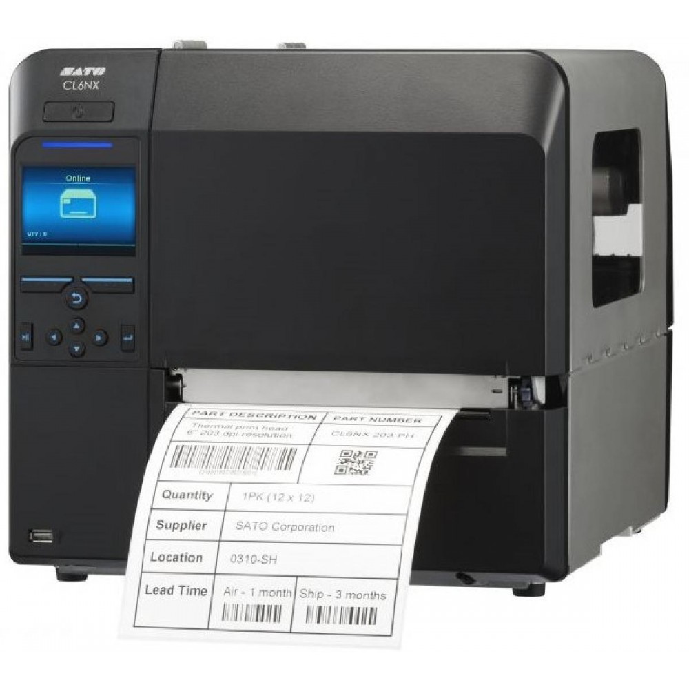 INDUSTRIAL BARCODE LABEL PRINTER SATO CL6NX Plus