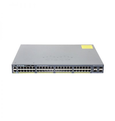 SWITCH CISCO WS-C2960X-48FPS-L 48-Ports Gigabit (4) 1G SFP POE /w C2960X-STACK w/ Rkmnts - Refurbished SWITCH CISCO WS-C2960X-48FPS-L 48-Ports Gigabit (4) 1G SFP POE /w C2960X-STACK w/ Rkmnts - Refurbished