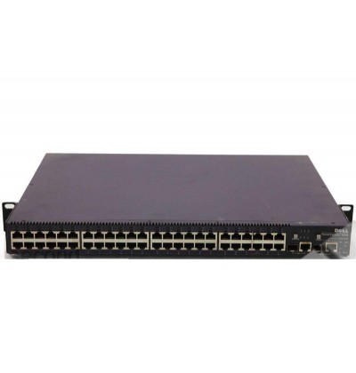 SWITCH DELL POWERCONNECT 7048R VW2MJ 48-Ports Gigabit (4) 1G SFP /w 2x PSU 300W (DPSN-300DB) /RNDV3 STACKING 10GBe MODULE /J3PC9 SFP+ MODULE w/ Rkmnts - Refurbished SWITCH DELL POWERCONNECT 7048R VW2MJ 48-Ports Gigabit (4) 1G SFP /w 2x PSU 300W (DPSN-300DB) /RNDV3 STACKING 10GBe MODULE /J3PC9 SFP+ MODULE w/ Rkmnts - Refurbished