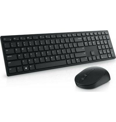 Dell KM5221W Pro Keyboard & Mouse Wireless Black German - Refurbished Dell KM5221W Pro Keyboard & Mouse Wireless Black German - Refurbished