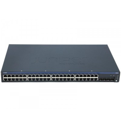 SWITCH JUNIPER EX2200-48P-4G 48-Ports Gigabit (4) 1G SFP w/ Rkmnts - Refurbished
