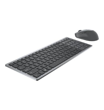 Dell KM7120W Multi-Device Keyboard & Mouse Wireless/Bluetooth Grey Czech-Slovak NOB - Refurbished