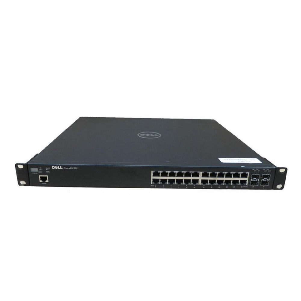 SWITCH DELL FORCE10 S25 KTKM4 24-Ports Gigabit w/ Rkmnts