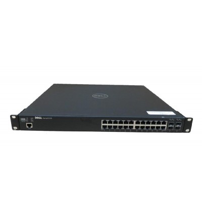 SWITCH DELL FORCE10 S25 KTKM4 24-Ports Gigabit w/ Rkmnts - Refurbished SWITCH DELL FORCE10 S25 KTKM4 24-Ports Gigabit w/ Rkmnts - Refurbished