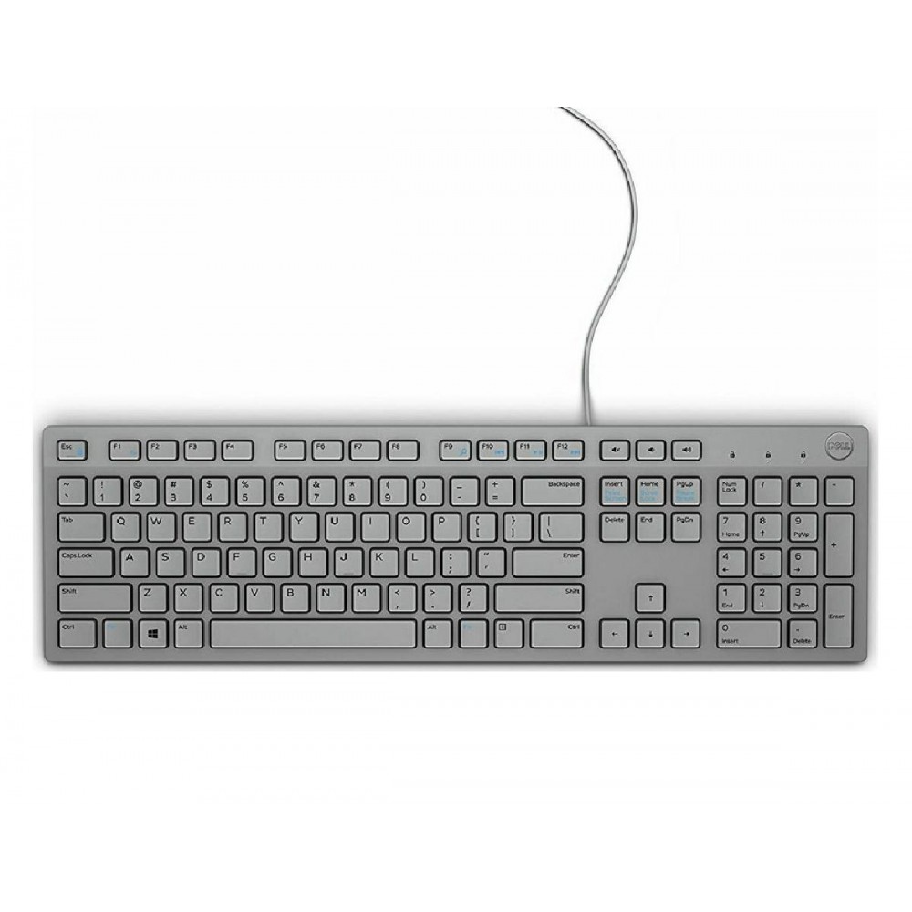 DELL MULTIMEDIA KB216 KEYBOARD USB GREY NORD