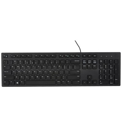 Dell KB522 Business Multimedia Keyboard Wired USB Black Danish NOB - Refurbished Dell KB522 Business Multimedia Keyboard Wired USB Black Danish NOB - Refurbished