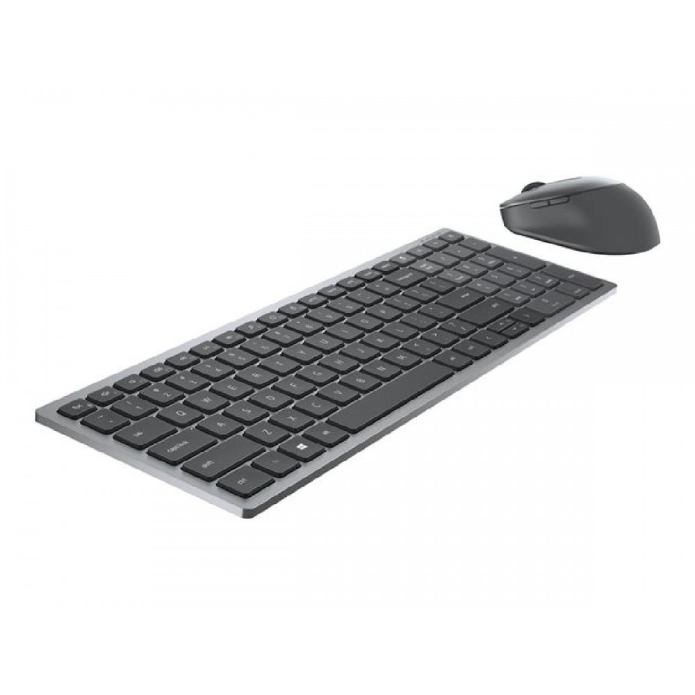 DELL KM7321W PREMIER MULTI-DEVICE WIRELESS/BLUETOOTH KEYBOARD & MOUSE GREY ICE | NEW