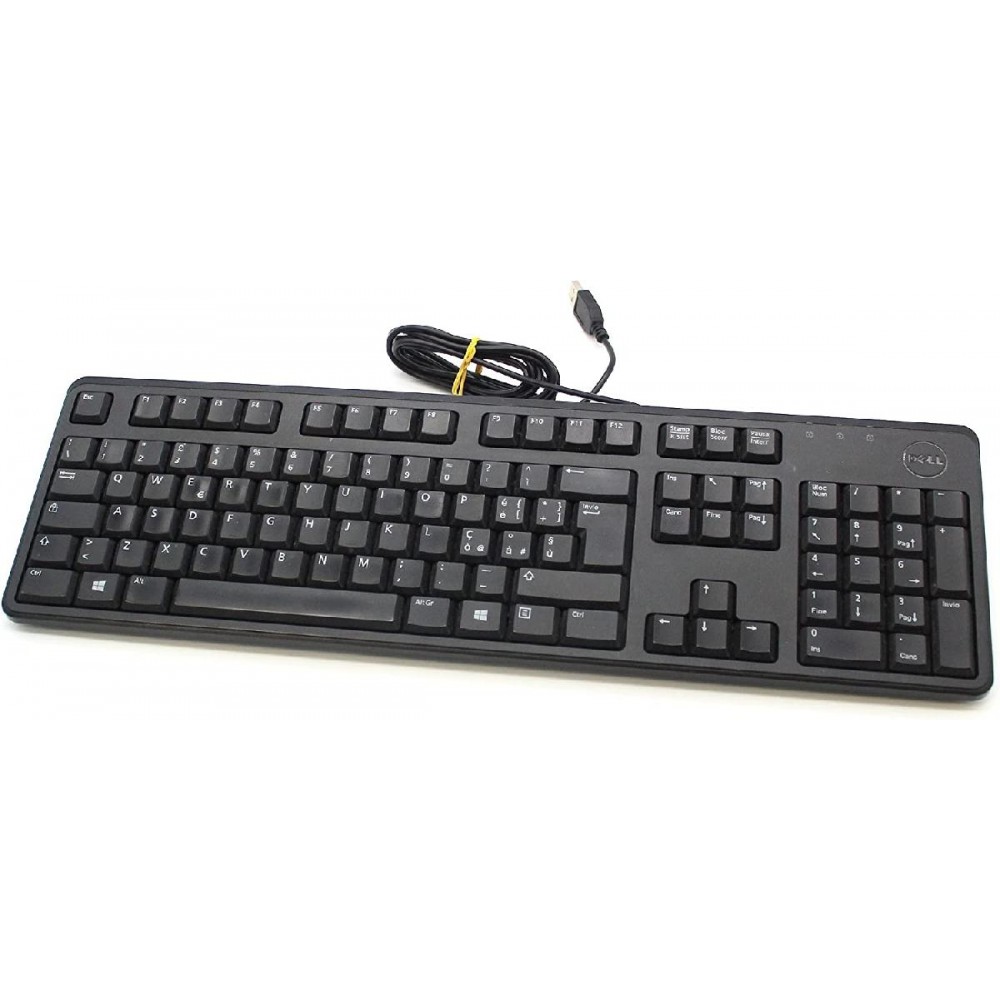 DELL MULTIMEDIA KB216 KEYBOARD USB BLACK ITL