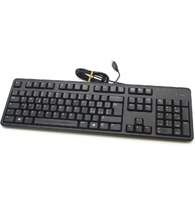 Dell KB216 Multimedia Keyboard Wired USB Black Italian New Open Box - Refurbished