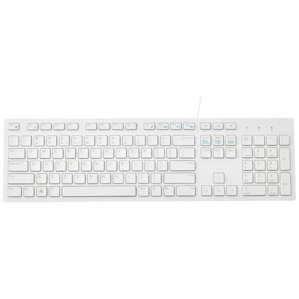 DELL MULTIMEDIA KB216 KEYBOARD USB WHITE ENG-INT