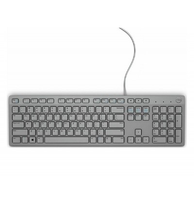 Dell KB216 Multimedia Keyboard Wired USB Grey German New Open Box - Refurbished Dell KB216 Multimedia Keyboard Wired USB Grey German New Open Box - Refurbished