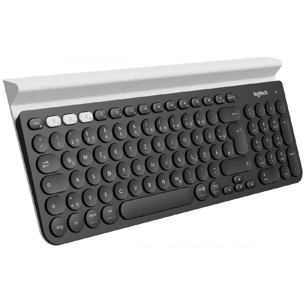 Logitech K780 Multi-Device Wireless/Bluetooth Black German New Open Box - Refurbished Logitech K780 Multi-Device Wireless/Bluetooth Black German New Open Box - Refurbished