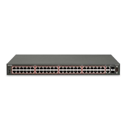 SWITCH NORTEL 4550T-PWR 48-Ports Gigabit (2) 1G SFP POE +2xCOMBO GIGABIT+2xSFP w/ Rkmnts - Refurbished SWITCH NORTEL 4550T-PWR 48-Ports Gigabit (2) 1G SFP POE +2xCOMBO GIGABIT+2xSFP w/ Rkmnts - Refurbished