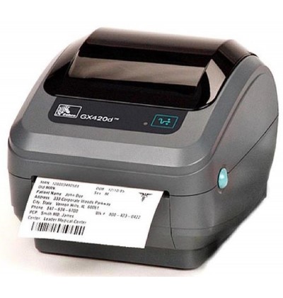 PRINTER Barcode Zebra GX420D 203dpi 104mm USB/Serial/Parallel with Cutter - Refurbished PRINTER Barcode Zebra GX420D 203dpi 104mm USB/Serial/Parallel with Cutter - Refurbished