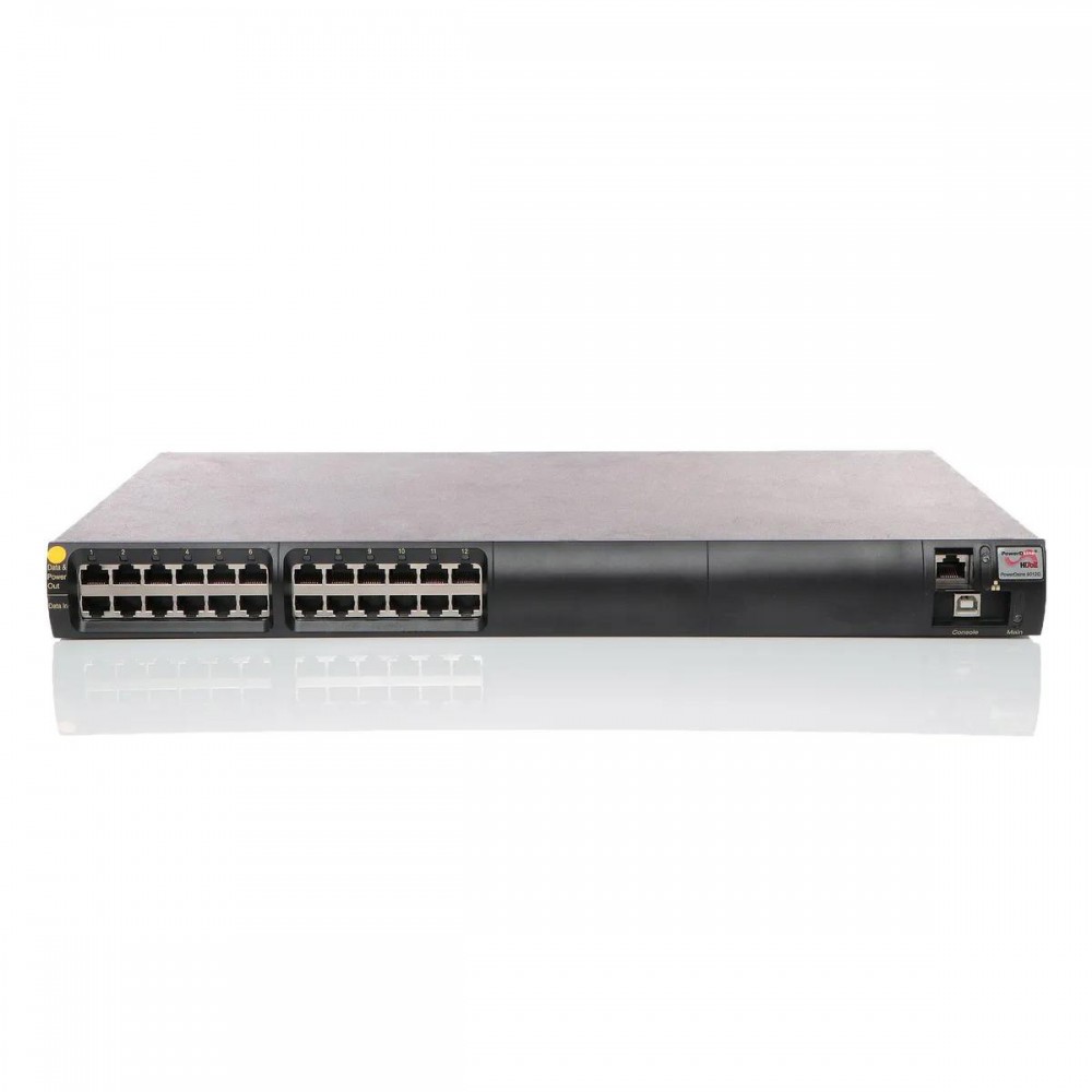 SWITCH MICROSEMI Powerdsine PD-9012G/ACDC/M 12-Ports Gigabit (1) 1G SFP POE w/ Rkmnts