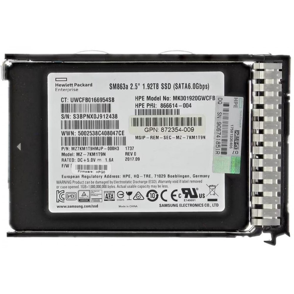 SSD HP 1.92TB SATA 2.5