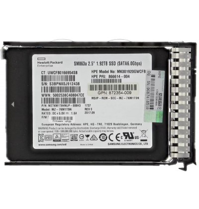 SSD HP 1.92TB SATA 2.5