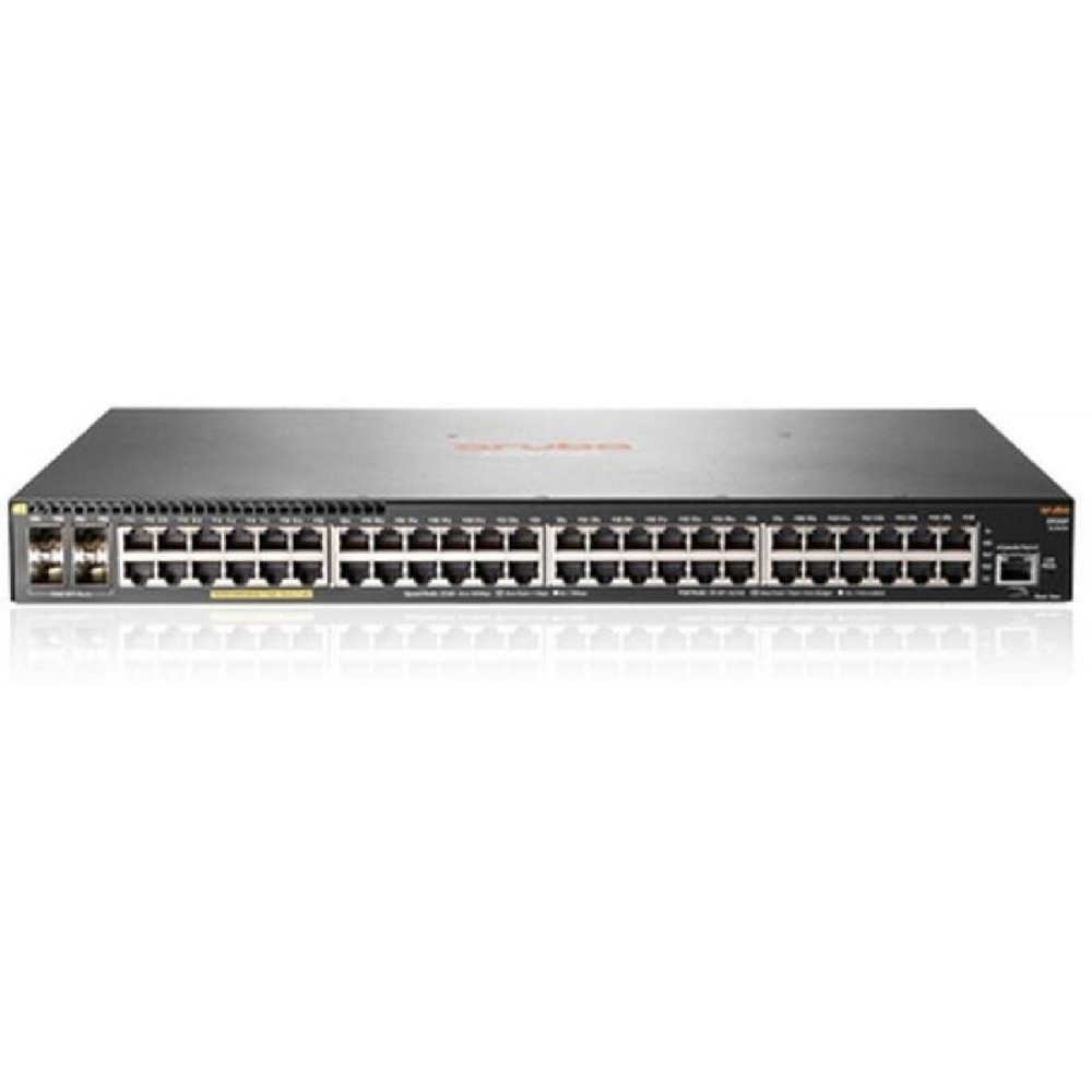 SWITCH HP Aruba 2930F-48G 48-Ports Gigabit (4) 1G SFP w/ Rkmnts - Refurbished SWITCH HP Aruba 2930F-48G 48-Ports Gigabit (4) 1G SFP w/ Rkmnts - Refurbished