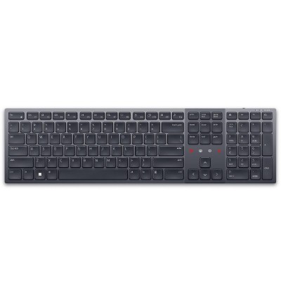 Dell KB900 Premier Collaboration Keyboard Wireless/Bluetooth Grey German NOB - Refurbished