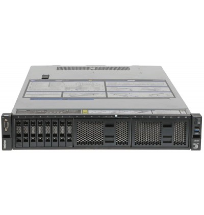 Lenovo Thinksystem SR650 (8xLFF) 2 x Xeon Gold 5120/128GB/2x1.6TB NVMe/4x4TB HDD/430-8i/2x750W/Rails - Refurbished Lenovo Thinksystem SR650 (8xLFF) 2 x Xeon Gold 5120/128GB/2x1.6TB NVMe/4x4TB HDD/430-8i/2x750W/Rails - Refurbished
