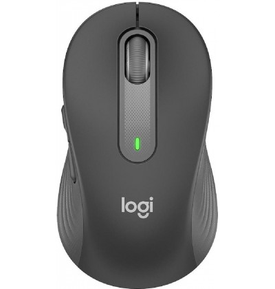 MOUSE Logitech Signature M650 Wireless Mouse Wireless/Bluetooth Optical Black 71gr - Refurbished