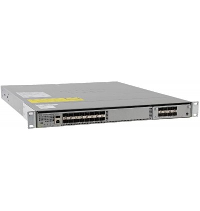 SWITCH CISCO WS-C4500X-24X-ES (24) 10G SFP+ FRONT TO BACK AIRFLOW w/ 2x 750W (P/N: C4KX-PWR-750AC-R) w/ Rkmnts - Refurbished