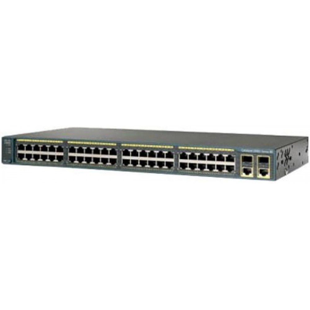 SWITCH CISCO C2960S-48TS-S 48-Ports Gigabit (2) 1G SFP No without/ Rkmnts - Refurbished SWITCH CISCO C2960S-48TS-S 48-Ports Gigabit (2) 1G SFP No without/ Rkmnts - Refurbished