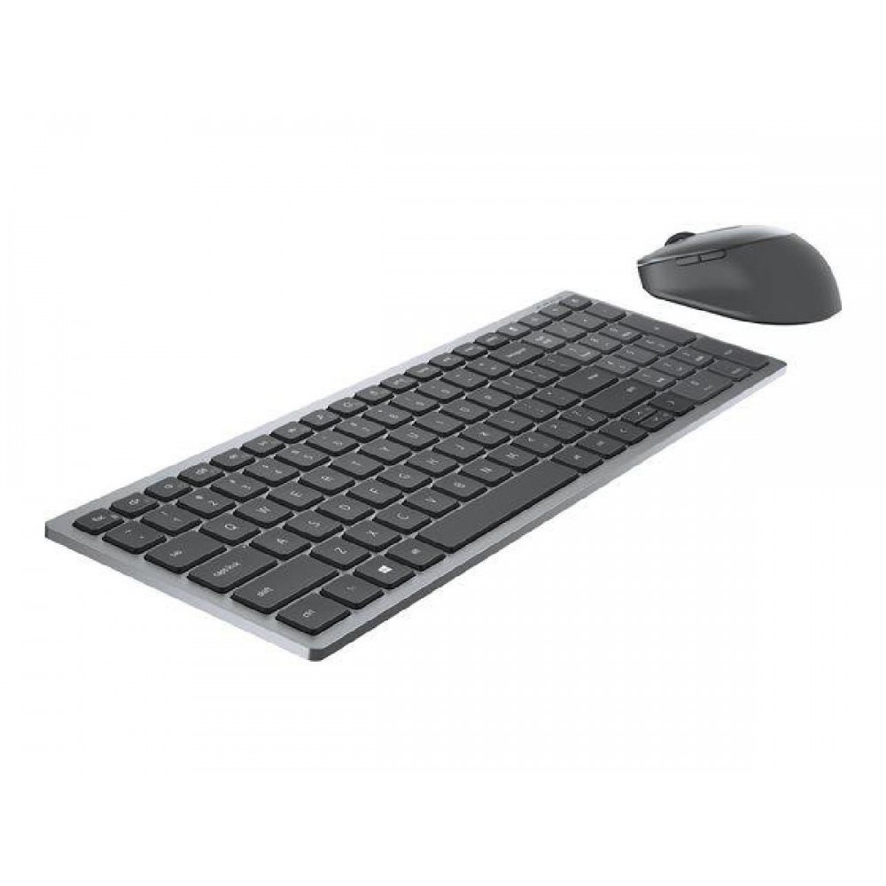 Dell KM7120W Multi-Device Keyboard & Mouse Wireless/Bluetooth Grey German