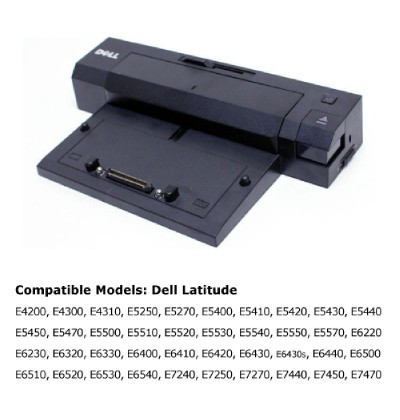 DOCKING STATION FOR DELL E-SERIES(USB 2.0) - Refurbished