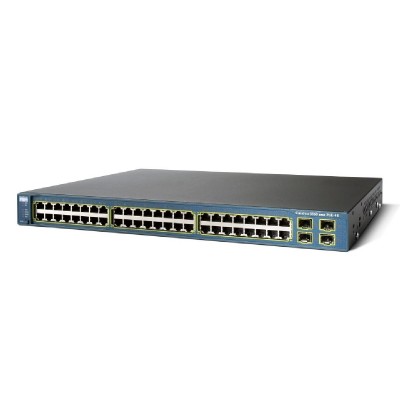 SWITCH CISCO WS-C3560-48PS-S 48-Ports 10/100 (4) 1G SFP POE 48 w/ Rkmnts - Refurbished SWITCH CISCO WS-C3560-48PS-S 48-Ports 10/100 (4) 1G SFP POE 48 w/ Rkmnts - Refurbished