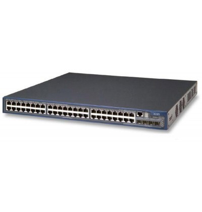 SWITCH 3COM 4800G 48-Ports 10/100 (4) 1G SFP POE /w 2-PORT 10G LOCAL CONNECTION MODULE (3C17767) w/ Rkmnts - Refurbished SWITCH 3COM 4800G 48-Ports 10/100 (4) 1G SFP POE /w 2-PORT 10G LOCAL CONNECTION MODULE (3C17767) w/ Rkmnts - Refurbished