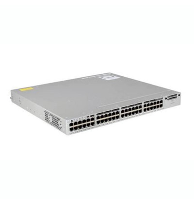SWITCH CISCO WS-C3850-48F-S 48-Ports Gigabit POE+ /w 2xPSU (PWR-C1-1100WAC) w/ Rkmnts - Refurbished