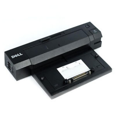 DOCKING STATION PR03X FOR DELL E-SERIES (USB 2.0) (No AC-Adapter) - Refurbished