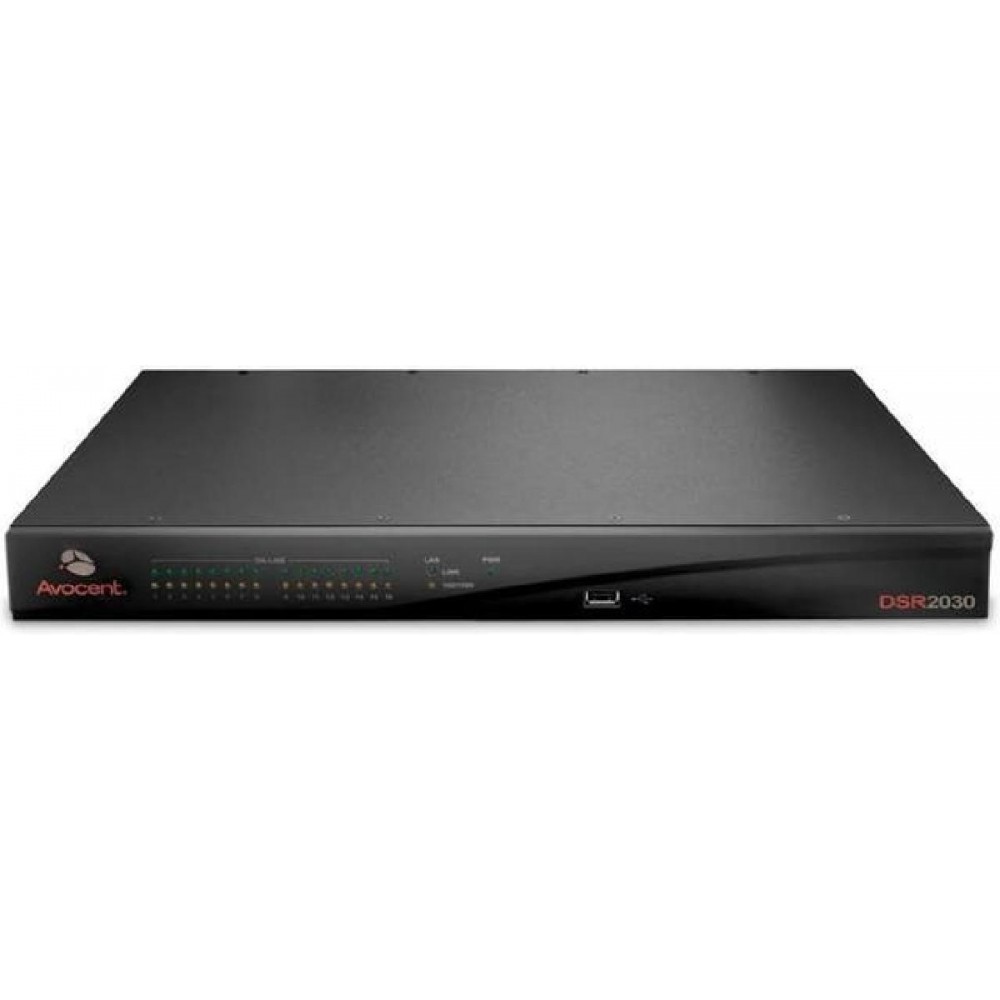 SWITCH AVOCENT DSR2030 16-Ports Over IP w/ Rkmnts