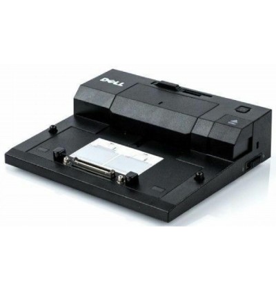 Dell E/Port Replicator Dock for Latitude E-Family and Precision Mobile Workstation Laptops (No AC-Adapter) - Refurbished