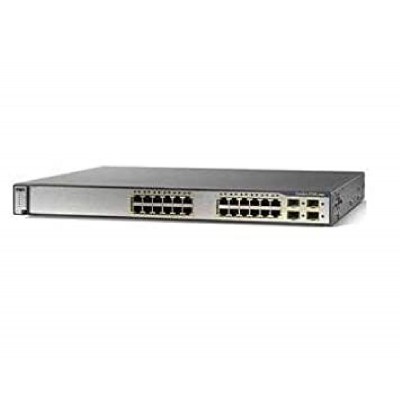 SWITCH CISCO WS-C3750G-24TS-S1U 24-Ports Gigabit (4) 1G SFP without/ Rkmnts - Refurbished SWITCH CISCO WS-C3750G-24TS-S1U 24-Ports Gigabit (4) 1G SFP without/ Rkmnts - Refurbished