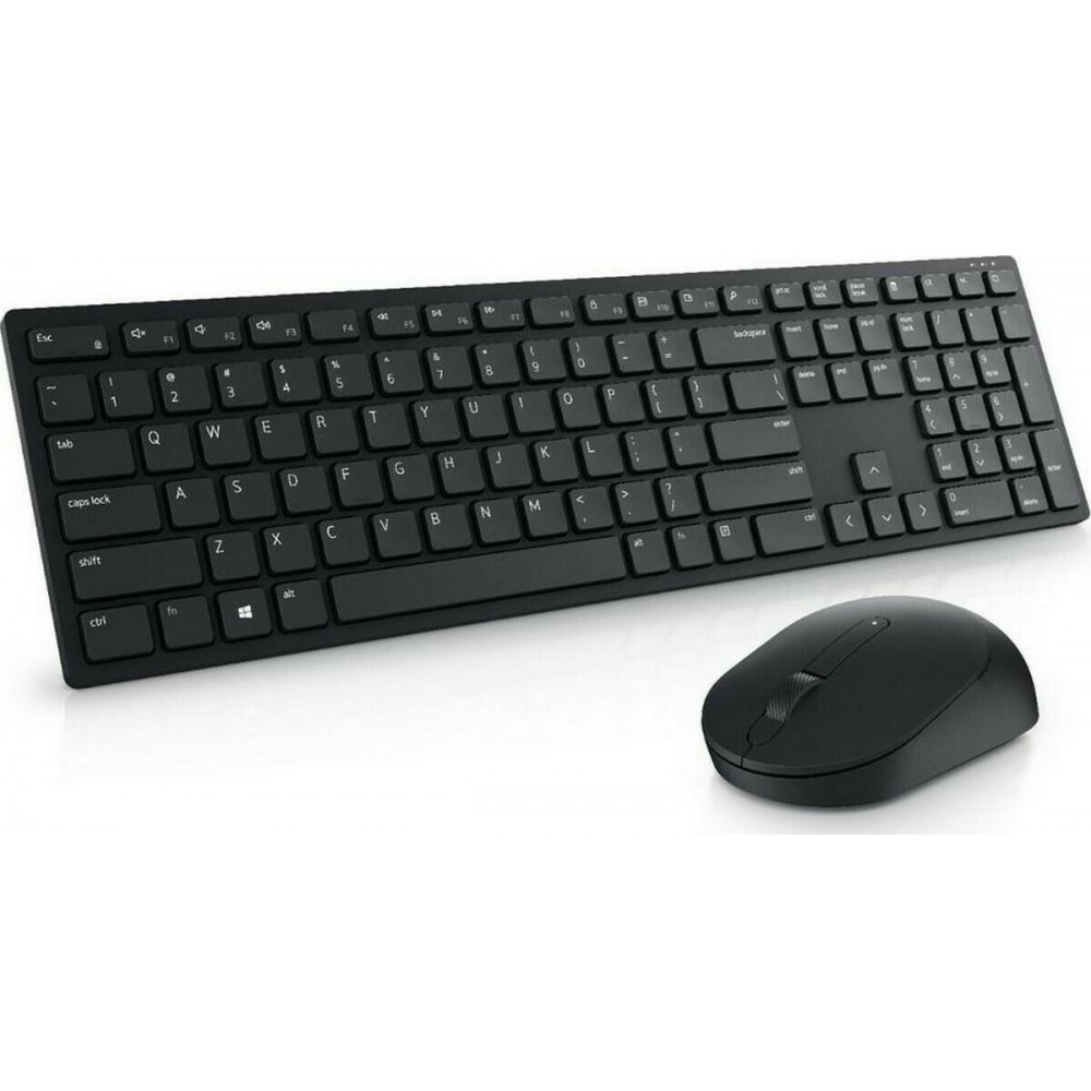 Dell KM5221W Pro Keyboard & Mouse Wireless Black Icelandic New Open Box - Refurbished Dell KM5221W Pro Keyboard & Mouse Wireless Black Icelandic New Open Box - Refurbished