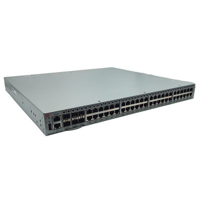 SWITCH BROCADE VDX 6710 48P 48-Ports Gigabit (6) 10G SFP+ /w 2x PSU 250W (P/N: 23-1000044-02) without/ Rkmnts - Refurbished SWITCH BROCADE VDX 6710 48P 48-Ports Gigabit (6) 10G SFP+ /w 2x PSU 250W (P/N: 23-1000044-02) without/ Rkmnts - Refurbished