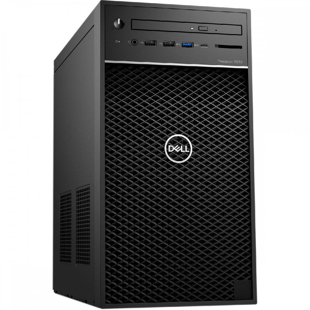 Dell Precision 3630 Tower Xeon E-2124G (4-Cores)/16GB/256GB SSD/DVDRW/Quadro P1000 4GB