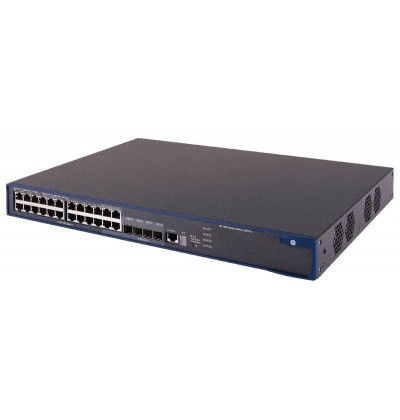 SWITCH HP A5500 SERIES 24-Ports Gigabit (4) 1G SFP /w LSPM1CX2P (P/N: JD360B) w/ Rkmnts - Refurbished SWITCH HP A5500 SERIES 24-Ports Gigabit (4) 1G SFP /w LSPM1CX2P (P/N: JD360B) w/ Rkmnts - Refurbished